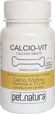 Comprimidos Calcio Vit Mascotas 60 unidades Comprimidos Calcio Vit Mascotas 60 unidades